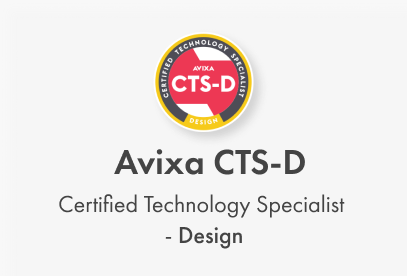 Avixa CTS-D. Certified Technology Specialist - Design